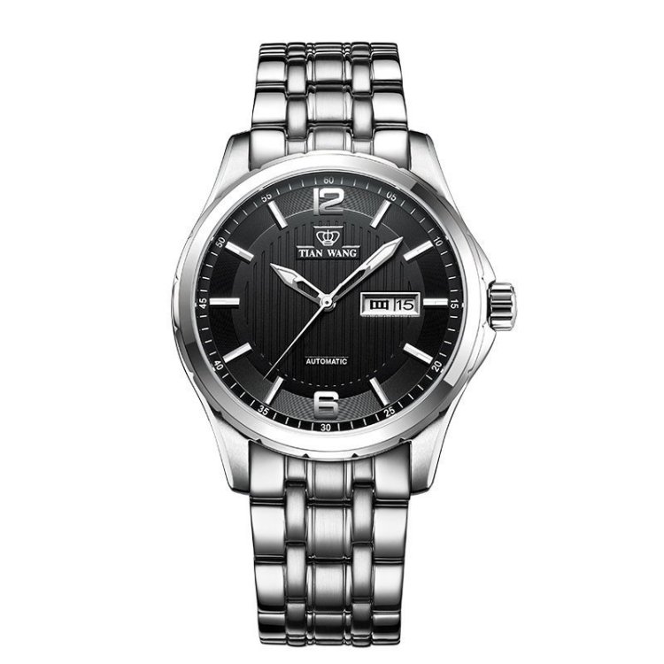 天王男士机械表